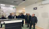 بازدید معاون پارلمانی ریاست جمهوری، استاندار و رئیس دانشگاه از پروژه مرکز جامع سرطان البرز