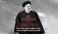 پیام تسلیت شهادت رئیس جمهور